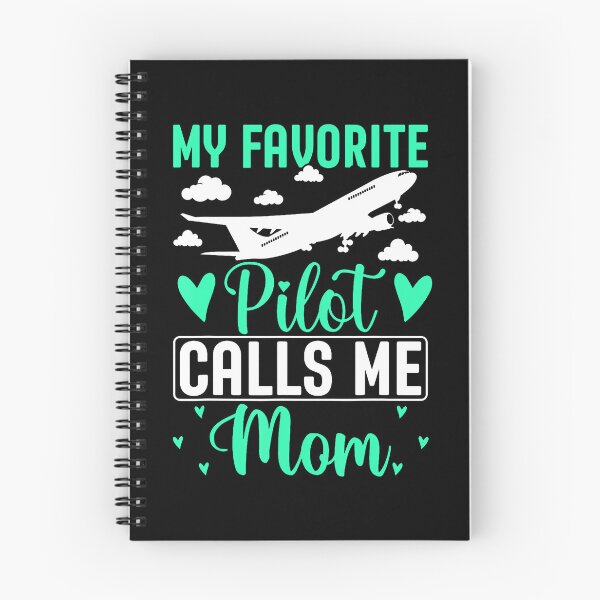 Item preview, Pilot Mom Mother Son Daughter My Favorite Pilot Calls Me Mom designed and sold by guiceltsaxe3.