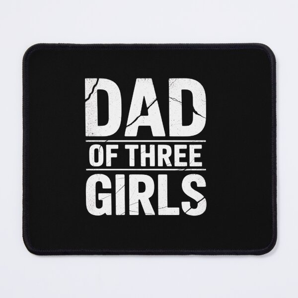 Item preview, Dad of Three Girls Gifts Daddy of 3 Daughters Father's Day designed and sold by KonopikaaArt.