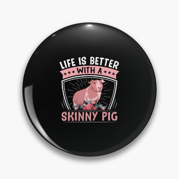 Item preview, Hairless Rodent Pet - Life Is Better With A Skinny Pig designed and sold by markettathorn.