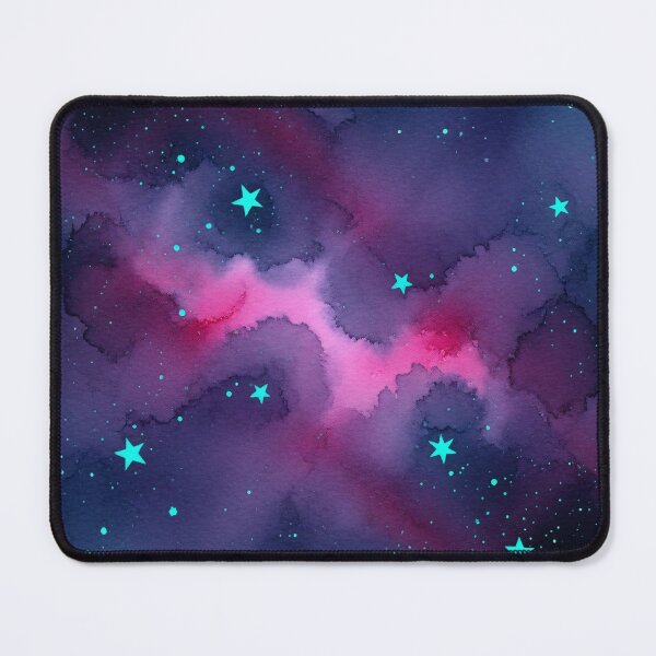 Item preview, Watercolor Nebula Stars designed and sold by Kaleidoscope Print.
