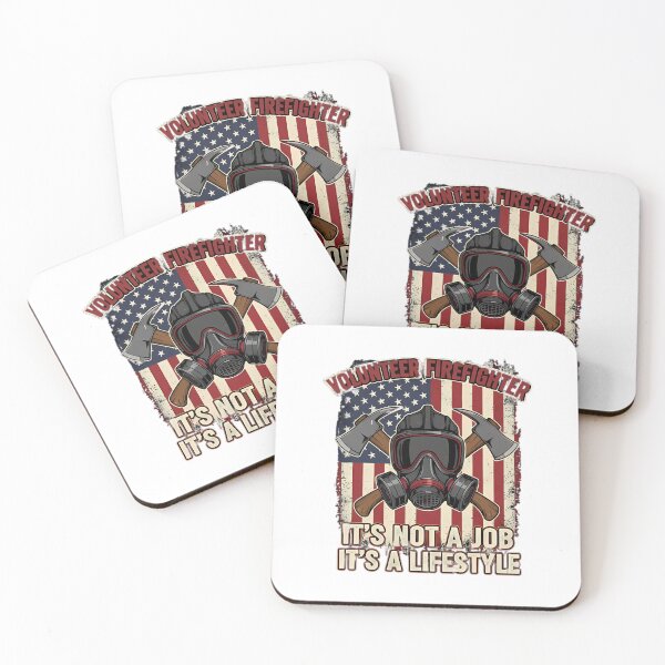 Item preview, Volunteer Firefighter Lifestyle Motto designed and sold by Extruser84.