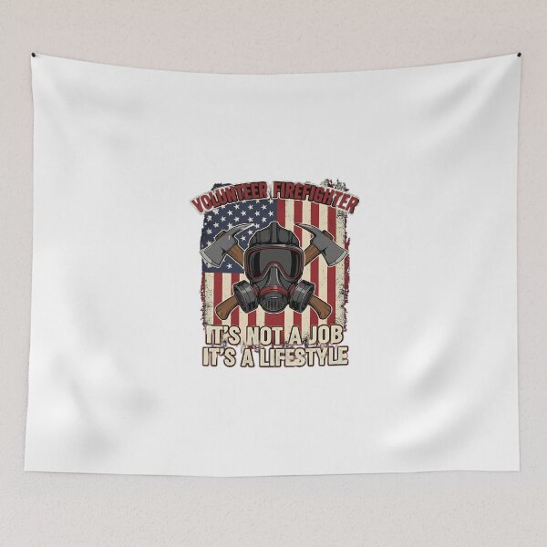 Item preview, Volunteer Firefighter Lifestyle Motto designed and sold by Extruser84.