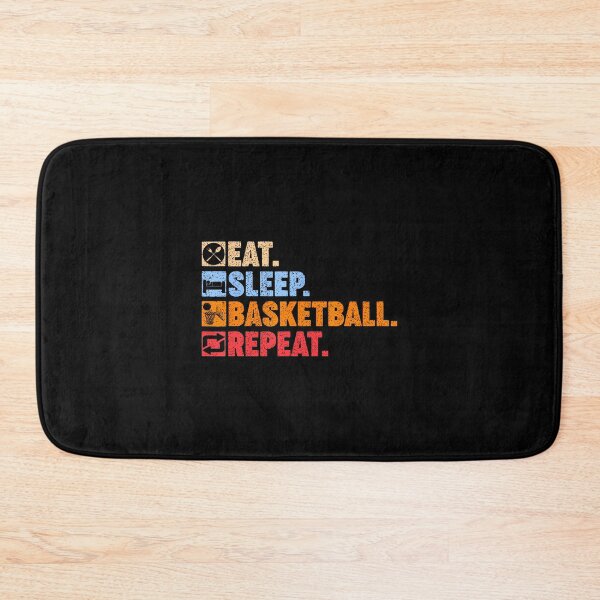 Item preview, Eat Sleep Basketball Repeat ns designed and sold by monetmvbamba.