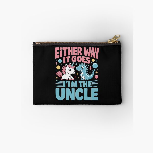 Item preview, Either Way It Goes I'm The Uncle Gender Reveal Announcement designed and sold by KonopikaaArt.