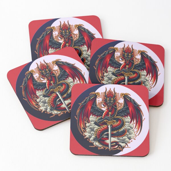 Item preview, Dragon Sword Fantasy Emblem designed and sold by Uniquely Yours.