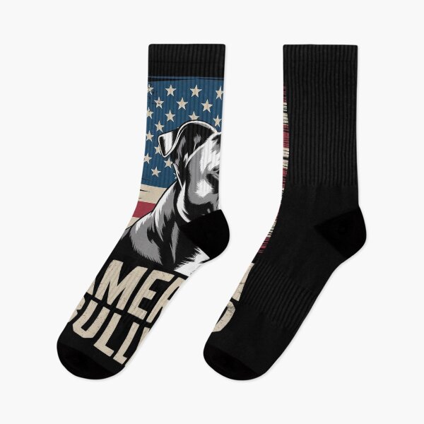 Item preview, Dog Dad Ever American Flag - American Bully Dad designed and sold by KonopikaaArt.