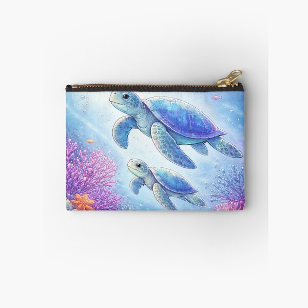 Item preview, Rise Above the Tide Sea Turtle Illustration – Inspirational Ocean Art designed and sold by anandsiva2703.
