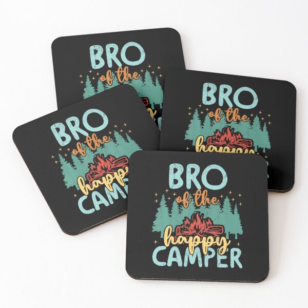 Item preview, Bro Of Happy Camper 1St Birthday Party Retro Bro designed and sold by kowaldtlbung.