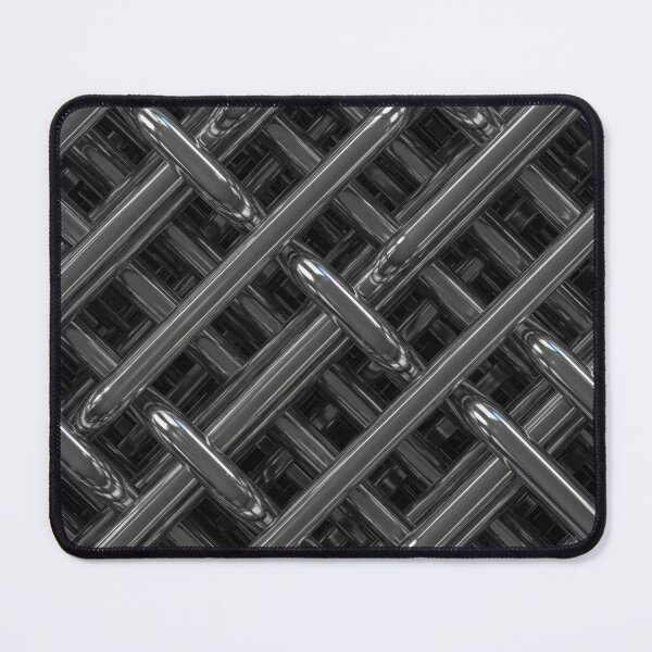 Item preview, Chrome Weave Grid designed and sold by Kaleidoscope Print.
