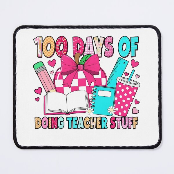 Item preview, 100 Days Of Doing Teacher Stuff School Teacher designed and sold by KroghDs.