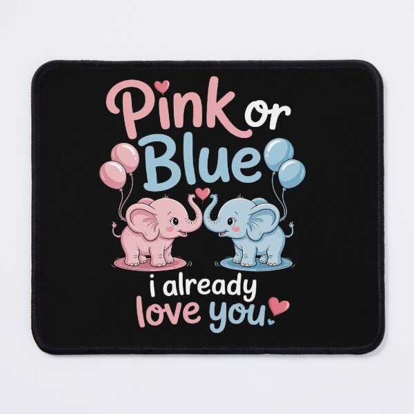 Item preview, Gender Reveal Pink or Blue Boy or Girl Party Supplies Family designed and sold by KonopikaaArt.