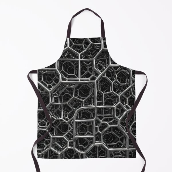 Item preview, Chrome Honeycomb Maze designed and sold by Kaleidoscope Print.