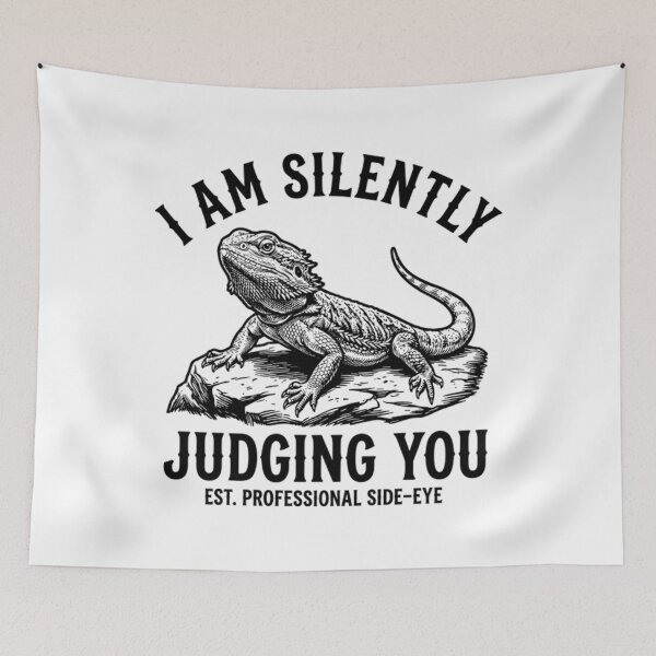 Item preview, Funny Bearded Dragon Sarcastic Reptile Lover Side Eye designed and sold by Mason-Pride.