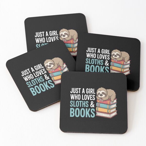 Item preview, Sloth Zoo Keeper Bookworm Gift Library Reading designed and sold by KonopikaaArt.