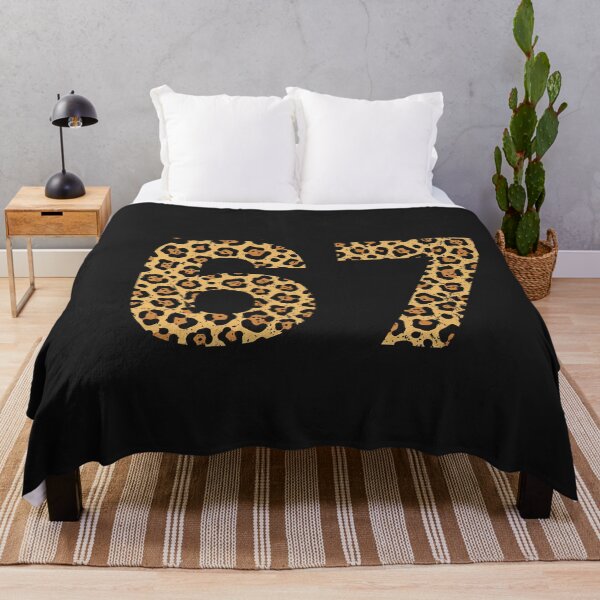 Item preview, 6-7 Meme Leopard Cheetah Cool Six-Seven Funny 67 Gen Z Alpha  designed and sold by ArleneRowe.