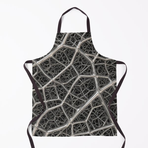 Item preview, Chrome Cellular Lattice designed and sold by Kaleidoscope Print.