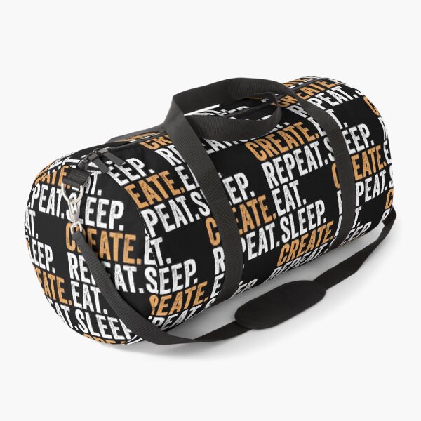 Item preview, Eat Sleep Create Repeat Funny Creative designed and sold by RylynKaub86.