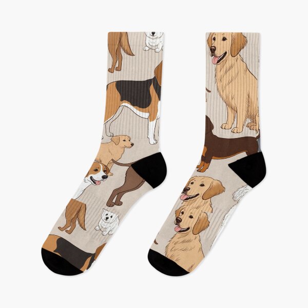 Item preview, Cute Dogs Pattern Cartoon Breeds designed and sold by SassyArtistry.