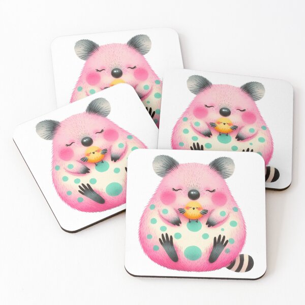 Item preview, Pink Quokka designed and sold by Beyondnote-Art.