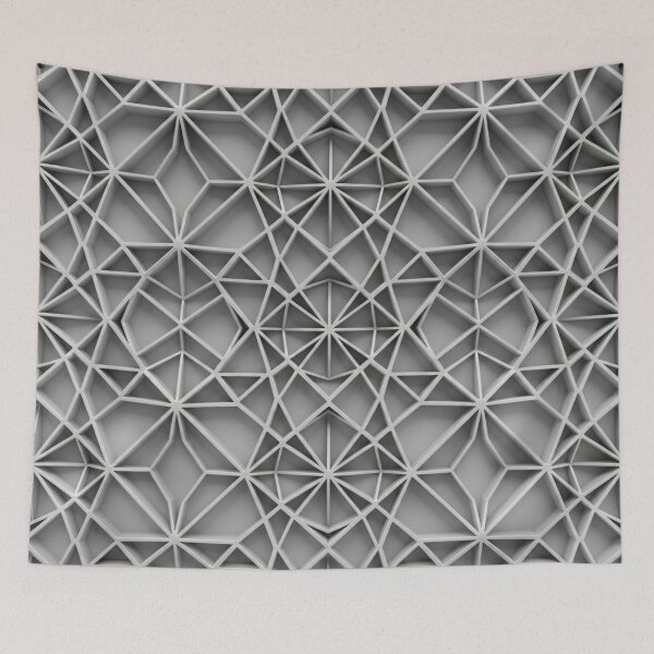 Item preview, Geometric Wireframe Tessellation designed and sold by Kaleidoscope Print.