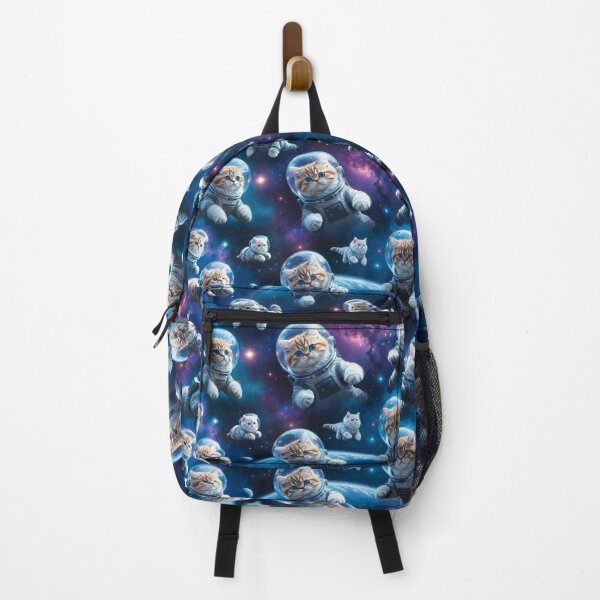 Item preview, Space Cats Seamless Pattern Astronaut Kittens designed and sold by SassyArtistry.