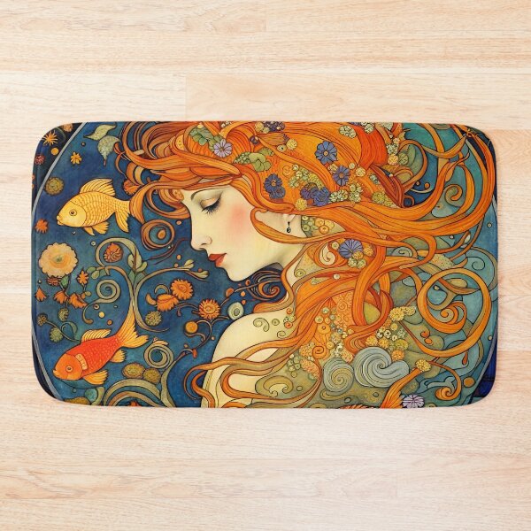 Item preview, Woman Of The Waters Art Nouveau designed and sold by Glimmersmith.