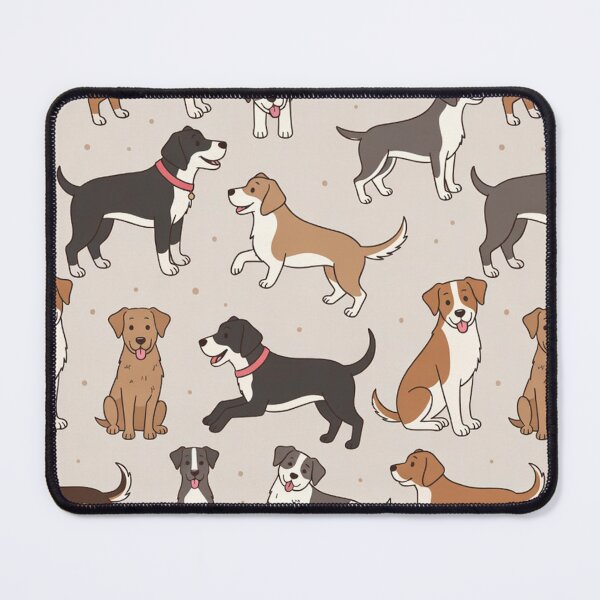 Item preview, Cute Dog Breeds Pattern designed and sold by SassyArtistry.