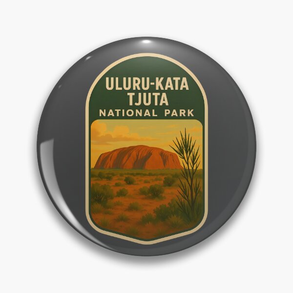 Item preview, Australian National Parks Vintage Prints: Uluṟu-Kata Tjuṯa designed and sold by PinUpPizzazz.