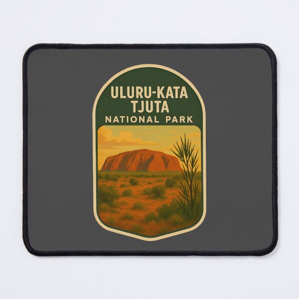 Item preview, Australian National Parks Vintage Prints: Uluṟu-Kata Tjuṯa designed and sold by PinUpPizzazz.
