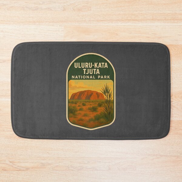Item preview, Australian National Parks Vintage Prints: Uluṟu-Kata Tjuṯa designed and sold by PinUpPizzazz.