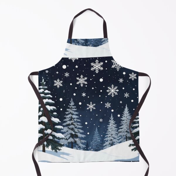 Item preview, Snowy Evergreen Forest Winter Pattern designed and sold by SassyArtistry.