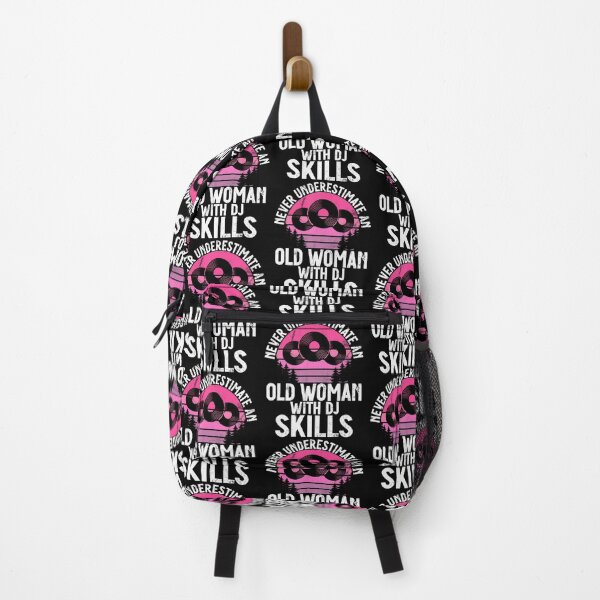 Item preview, Never Underestimate An Old Woman With Dj Skills Dj designed and sold by LunaDangelo.