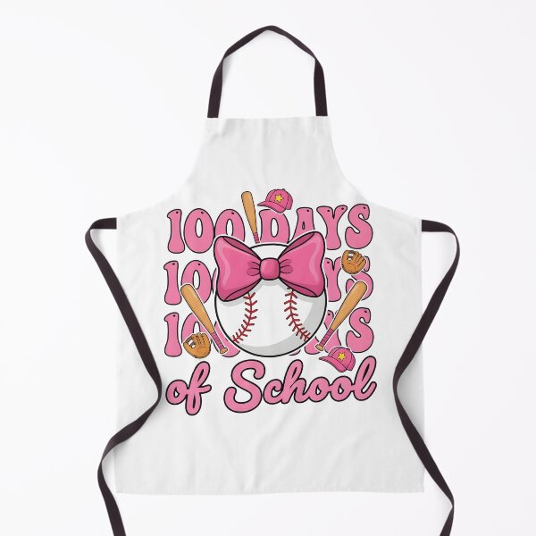 Item preview, Girl 100 Days Of School Baseball Pink Coquette Bow designed and sold by KroghDs.