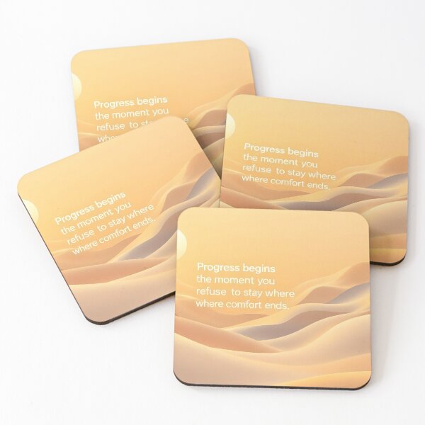 Item preview, Never Give Up Motivational Quote Sunrise Desert Poster designed and sold by DreamyWallVibes.