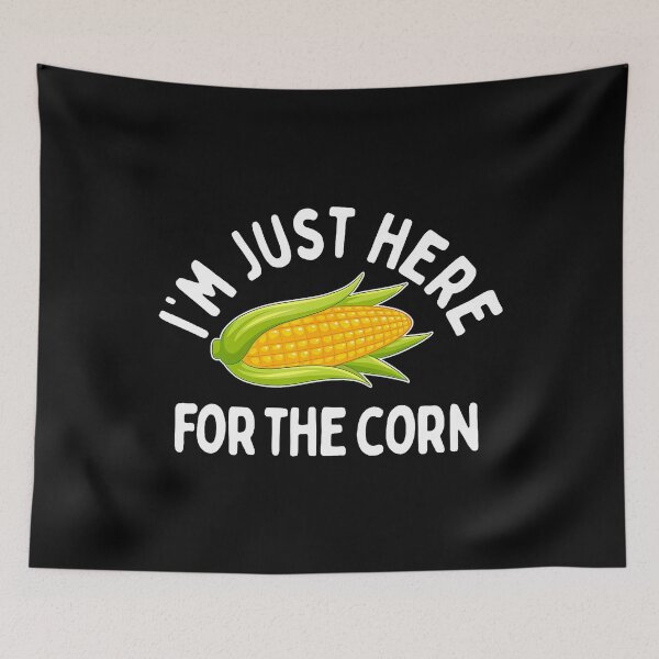 Item preview, I'M Just Here For The Corn Funny Corn On The Cob designed and sold by vaharisanic.
