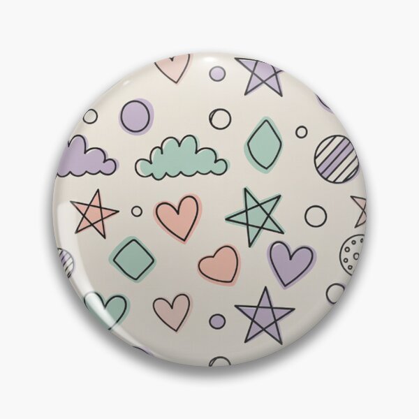 Item preview, Cute Hearts Stars and Clouds designed and sold by SassyArtistry.