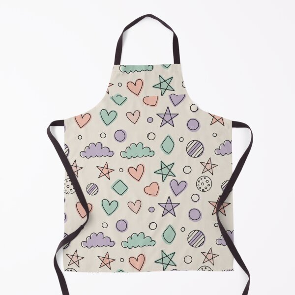 Item preview, Cute Hearts Stars and Clouds designed and sold by SassyArtistry.