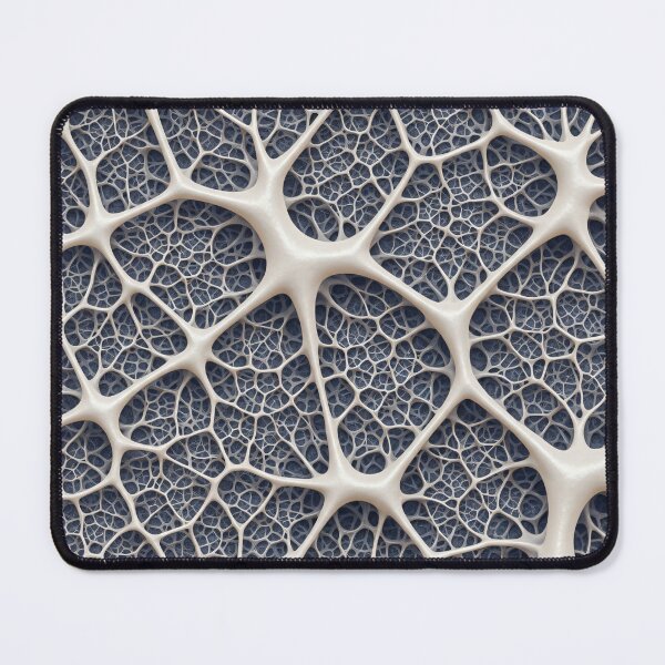 Item preview, Ivory Neural Mesh designed and sold by Kaleidoscope Print.