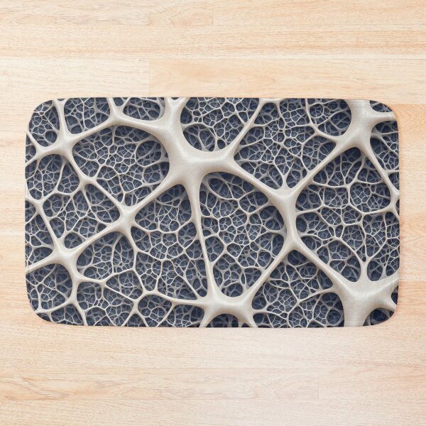 Item preview, Ivory Neural Mesh designed and sold by Kaleidoscope Print.