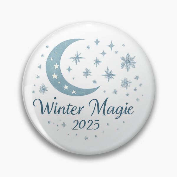 Item preview, Winter Magic 2025 – Celestial Moon and Snowflake Holiday Design designed and sold by thesweetestthingja.