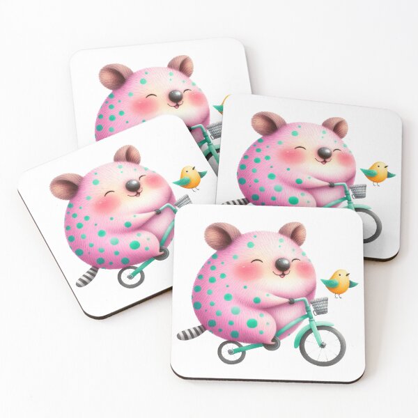 Item preview, Pink Quokka designed and sold by Beyondnote-Art.