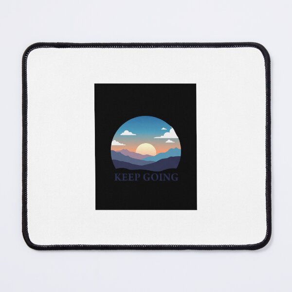 Item preview, Keep Going – Minimal Aesthetic Motivational Quote Sticker designed and sold by FlipFit.