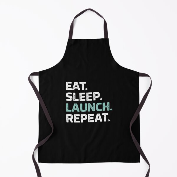 Item preview, Eat Sleep Launch Repeat - Vintage Style - designed and sold by scottsurswab.