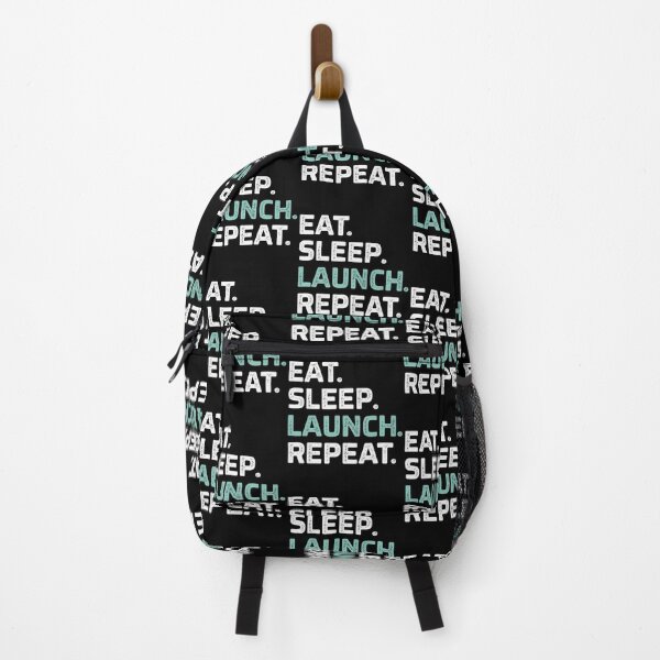 Item preview, Eat Sleep Launch Repeat - Vintage Style - designed and sold by scottsurswab.