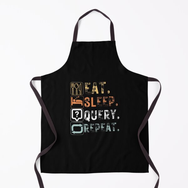 Item preview, Vintage Eat Sleep Query Repeat Funny Eat Sleep Query designed and sold by scottsurswab.