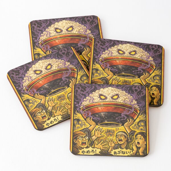 Item preview, Retro Horror Japanese Comedy Art designed and sold by maaameee.