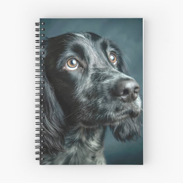 Item preview, Blue Picardy Spaniel Portrait designed and sold by Elisabeth Lucas.