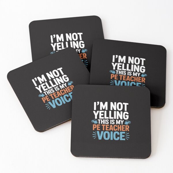 Item preview, I'm Not Yelling This Is My PE Teacher Voice Gift designed and sold by banbopbii.