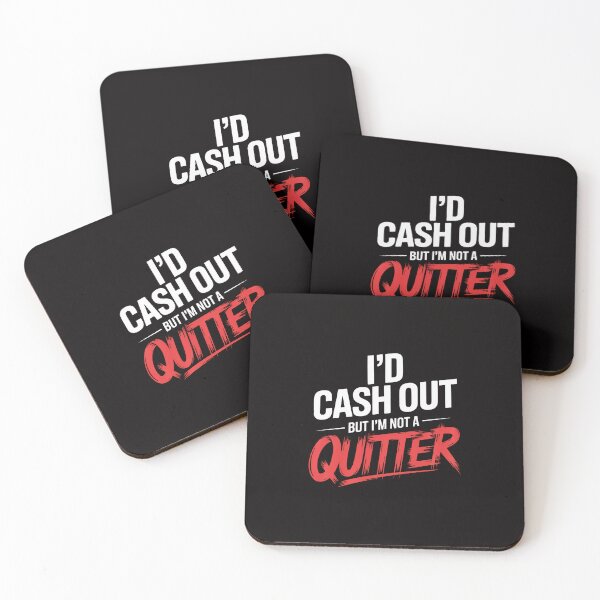 Item preview, I'm Not A Quitter Gift For Gambling Casino designed and sold by banbopbii.