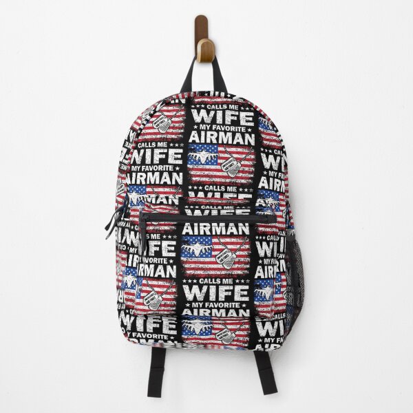 Item preview, My Favorite Airman Calls Me Wife Usaf Flag Us Air Force designed and sold by scottsurswab.